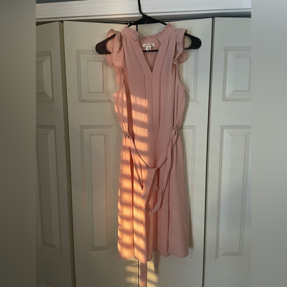 Women’s light pink dress